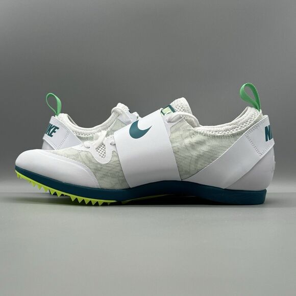 Nike Pole Vault Elite \'White Bright Spruce\' FZ9649-100 Track Cleats Size 9.5 Men main image 5
